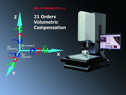 300 x 200 x 200 mm سیستم های اندازه گیری نوری CNC برای بازرسی صنعتی