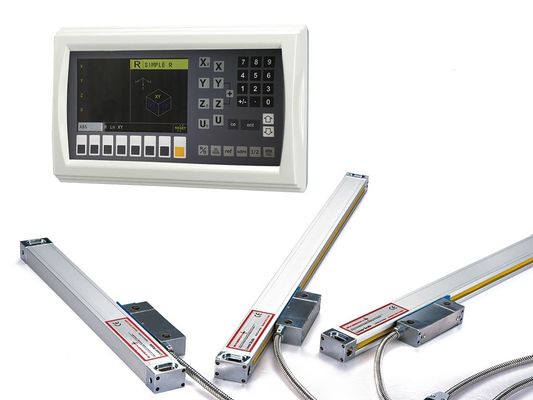 آلومینیوم پوسته LCD 3 محور Dro برای دستگاه فرز آسیاب Bridgeport