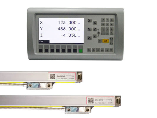 مقیاس کاملاً خطی مطلق Cnc Measuring 6 Springs Lathe Kit Readout