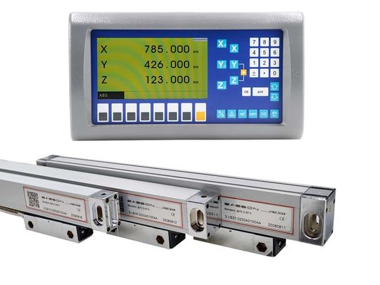 رمزگذار خطی مقیاس شیشه ای Easson 50 - 1000 mm Lcd Dro Digital Readout